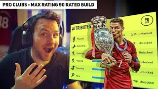 FIFA 22 - PRO CLUBS - MAX ST BUILD *90 RATED!!!*