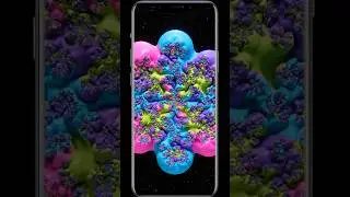 Cosmic colour chaos #viral #aivideo #screensaver #coulor #vibrant