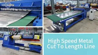 High-Speed Metal Cut To Length Line