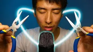 ASMR plucking, tweezing & removing stress and anxiety