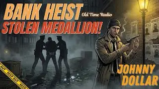 Yours Truly, Johnny Dollar 👉 Bank Heist Murder & Stolen Cellini Treasure! Old Time Radio