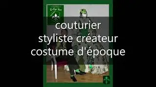 ⚜️LE LYS VERT couture d art ⚜️robe d'inspiration XVIIIe si&egrave;cle⚜️LA VERDET hommage au comte D'ARTOIS