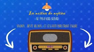 Ne pas faire suivre - Les Maîtres du Mystère
