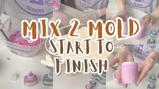 MIX 2 MOLD START TO FINISH | HOW TO USE