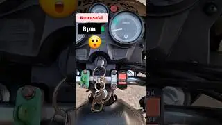 Kawasaki Rpm check😲 ||Caliber 115