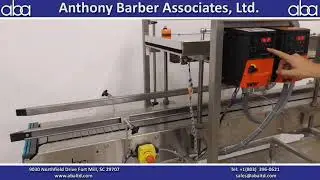 ABA-M574 - 5 Gallon Powered Roller Lid Press for Closing UN Lids