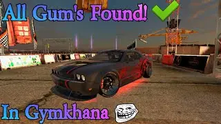 All Gum's Collecting Guide | Gymkhana Map | Tuning Club Online