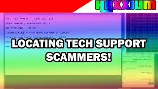 LOCATING A TECH SUPPORT SCAMMER GROUP!