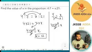Day-3 || RATIO AND PROPORTION || MOST IMPORTANT QUESTIONS BY Abhikesh BHASIN JKSSB WILDLIFE GUARD