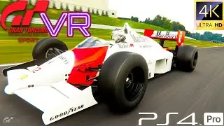 4K Senna's LEGENDARY F1 IN VR SUZUKA ! GT Sport VR ! (PS4 Pro) 60fps