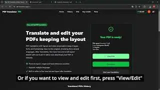 Translate PDF while keeping layout and formatting | PDF Translator