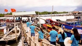 Du Lịch Vũng Tàu Khám Phá Làng Bè Hải Sản Đảo Long Sơn