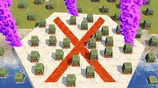 raiding a clan's ACTIVE DROPZONE before they could fight back.