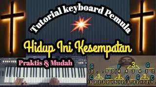 / Tutorial Keyboard Rohani / Hidup  ini Kesempatan / With Running Text / hv07 //
