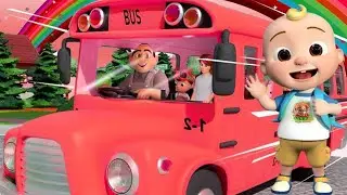 Wheels on the Bus Service Vehicles || Nursery Rhymes for Kids | Poem For toddlers || Bubble Pie