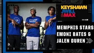 Memphis' Emoni Bates & Jalen Duren are among the college players that may be future NBA stars | KJM