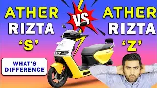 Ather Rizta S vs Z 2025 Model 🔥 New Features, Touchscreen, Updates FULL Review ?