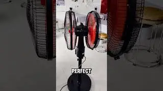 Cool Down Fast: Double-Sided Fan for Summer Heat