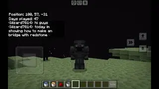 How to make an Bridge with redstone!! #redstone #redstoneminecraft #minecraft #squidgame #building