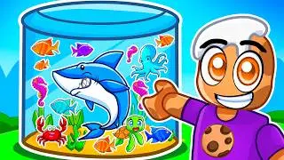 i built the BIGGEST AQUARIUM in roblox fish tycoon