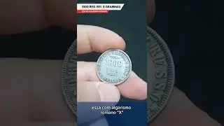 1000 R&Eacute;IS 1911 #numism&aacute;tica