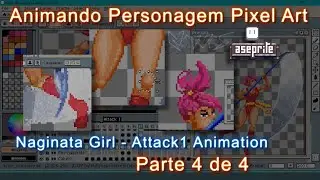 Como animar Personagem Pixel Art com Aseprite Parte 4 - Nayvos Media