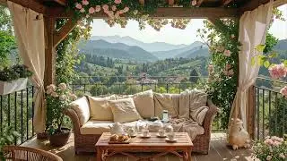 Golden Hour Spring Porch Jazz 🌅 Warm Smooth Jazz for Relaxing Evenings & Calm Moments