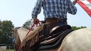 Chody boczne  ćwiczenia z siodła #2