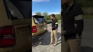 Split Glass hatch in the all new Toyota Land cruiser