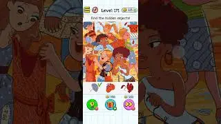 Braindom: Brain Games Test Level 171 Find the hidden objects!