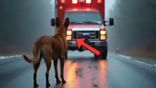 A Dog Blocked an Ambulance&hellip; What It Was Hiding in the Woods Will Shock You