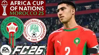 Maroc vs Nigeria | CAN 2025 Maroc | 14 Janvier 2026 | FC 26 