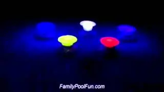LED Pool Stool In Motion