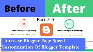 Customization of Blogger Template | Part 3 A