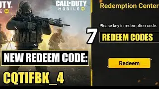 *NEW* Codm 7 New Redeem Codes | Bronze Crate Coupons, Epic Gun Skin, Avatar