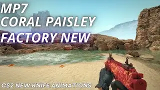 MP7 Coral Paisley | CS2 Skin Showcase