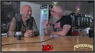 METAL ZONE Oxygène Radio - L'interview de Luc ARBOGAST au MOTOCULTOR à CARHAIX - 18/08/2023