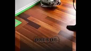 How to Apply Odie's Oil to Afzelia Wood Floors for a Stunning Finish | DIY | Natural Finish