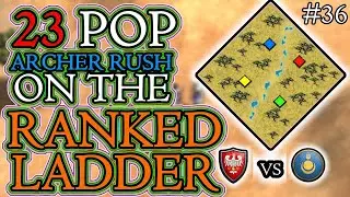 Too slow? Trying 23 pop build order in ranked multiplayer in 2026 | Part 36: Poles vs Mongols