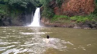 Goa waterfalls || Goa Harvalem waterfalls || Giant waterfall #goa #goatrip #goadiaries #swimming