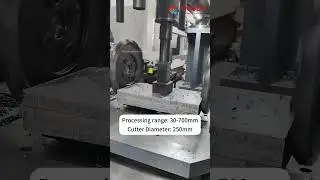 Duplex Milling Machine TH-700NC for S50C 1.1213 Carbon Steel Block 1.2842 O2 Tool & Die Steel Plate