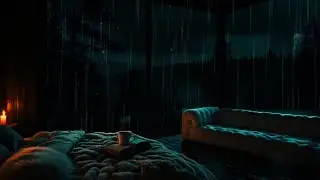 &ldquo;Ultimate Rainstorm Sleep Room &bull; Cozy Bed, Candlelight & Storm&rdquo;