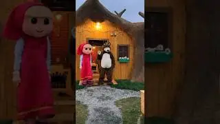 Masha and the Bear real house in 🇦🇿 #shorts #masha #trending #mashandbear #fyp #comment #like #🫶