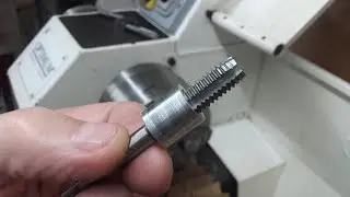 Taraudage bague alu en imp&eacute;rial pour test