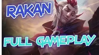 Rakan FIRST FULL GAMEPLAY | New Champion! PBE 7.8