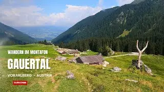 Wandern im Montafon: Von der Lindauer H&uuml;tte durch das Gauertal | Vorarlberg - &Ouml;sterreich