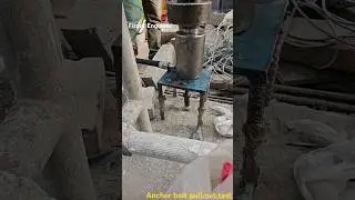 Anchor bolt pull out test in Dubai