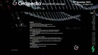 Grapedia Kickoff meeting
