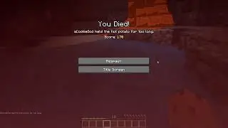 Cookie Dies By A Hot Potato