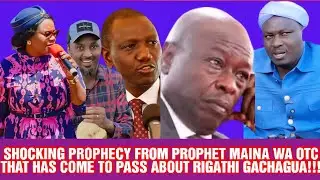 NDAKWERIRE URIA UGWIKA UKIREDA!! URATHI WA PROPHET MAINA WA OTC KURI GACHAGUA KUHINGA!! 